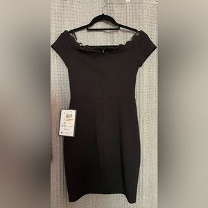 New with tags B Darlin off the shoulder dress